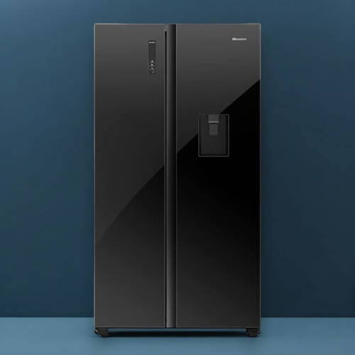 HISENSE FRIDGE SIDE BY SIDE 67WSI 508L LED DISPLAY 